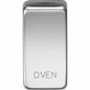 Knightsbridge Polished Chrome Switch cover marked OVEN