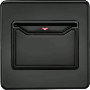Knightsbridge Anthracite 32A 1G Key Card Switch