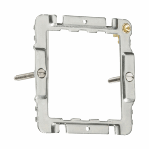 Knightsbridge White 1G-2G mounting frame