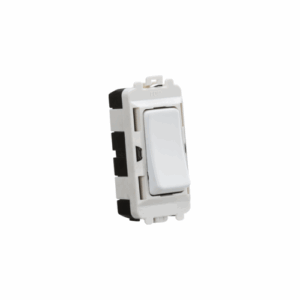Knightsbridge Matt White 20AX 2 way SP grid module