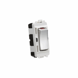 Knightsbridge Polished Chrome 20AX DP module with LED indicator