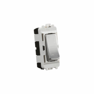 Knightsbridge Polished Chrome 20AX 2 way retractive SP module (marked PRESS)