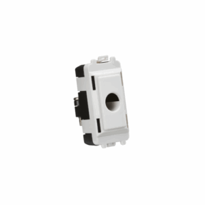 Knightsbridge White Flex outlet module (up to 10mm)