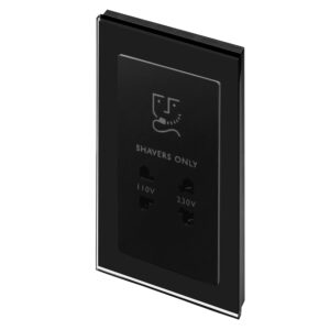 Retrotouch Crystal PG Shaver Socket Black