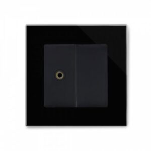 Retrotouch Crystal Mic/Audio Socket (Black PG)