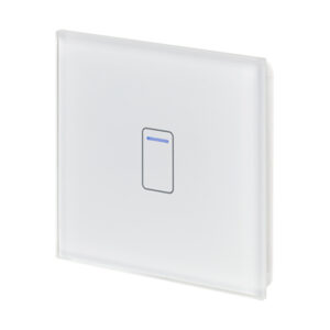 Retrotouch Crystal Touch Dimmer Switch 1G - White