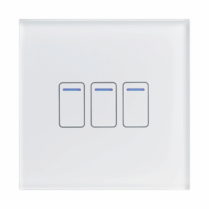 Retrotouch Crystal Touch Switch 240v 3G 2W (White)