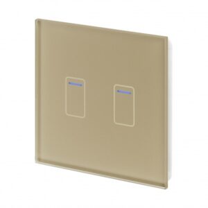 Retrotouch Crystal Touch Switch 2G  - Brass