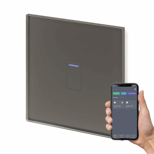 Retrotouch Crystal+ Touch WIFI Switch 1G - Grey