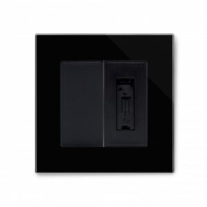 Retrotouch Crystal PG 13A SP Un-switched Fused Spur Black