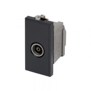 Retrotouch TV Female Outlet Module 25 x 50mm (White)