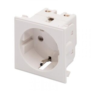Retrotouch 16A Socket Module 50 x 50mm (White)