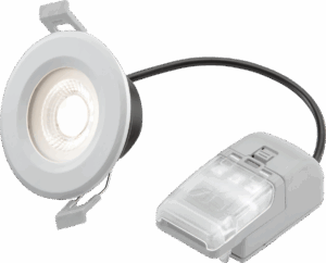 Knightsbridge CyroLED Fixed Fire Rated IP65 Downlight with 2 x Wattage and 4 x CCT (No Bezel)