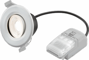 Knightsbridge CyroLED Tilt- Fire Rated IP65 Downlight with 2 x Wattage and 4 x CCT (No Bezel)