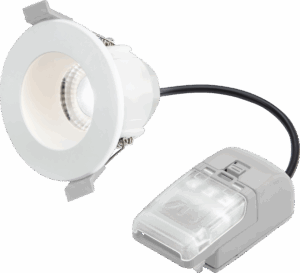 Knightsbridge CyroLED Anti-Glare Fire Rated IP65 Downlight with 2 x Wattage and 4 x CCT (No Bezel)