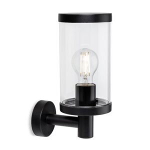 Firstlight Lucas Wall Light Uplight Black