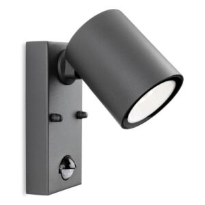 Firstlight Vermont LED Wall Light with PIR Graphite