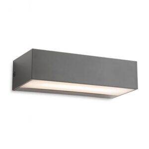 Firstlight Texas LED Resin Wall Light Graphite