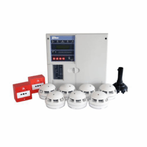 Fike TwinflexPro2 4-Zone Fire Alarm Control Kit (White)
