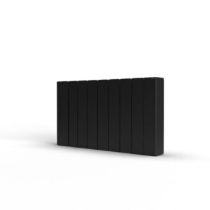 Rointe Belize 1000W Short Low Consumption Wifi Electric Radiator (Matt Black)