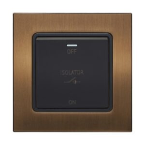 Retrotouch Aura Fan Isolator?- Brushed Bronze