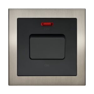 Retrotouch Aura 20A Switch with Neon?- Brushed Nickel