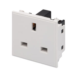 Retrotouch 13A Socket Module (White)