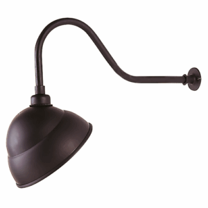 Firstlight Sign Light Swan Neck Black,Brass