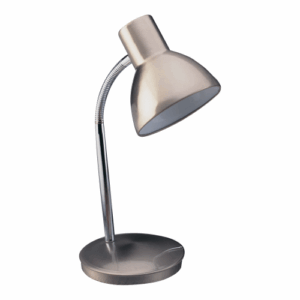 Firstlight Harvard Table Lamp Brushed Steel