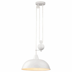 Firstlight Century Rise & Fall Pendant White
