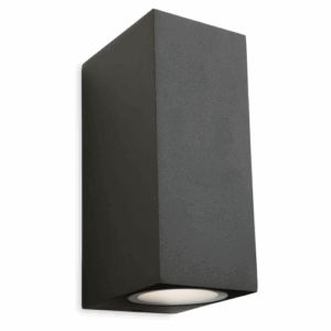 Firstlight Capital LED 2 Light Wall Graphite