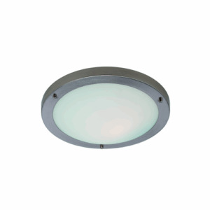 Firstlight Rondo Flush Ceiling Fitting / Wall Light Brushed Steel