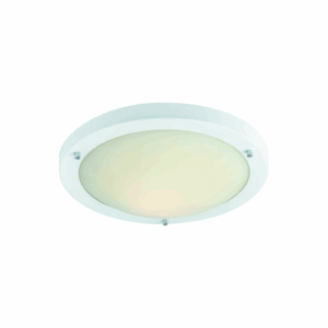 Firstlight Rondo Flush Ceiling Fitting / Wall Light Matt White