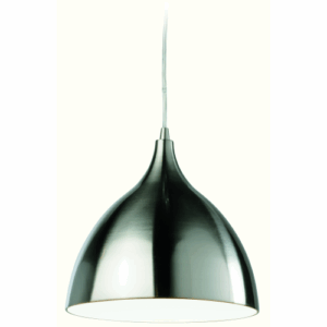 Firstlight Café Pendant Brushed Steel