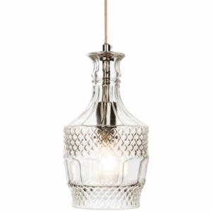 Firstlight Decanter 1 Light Pendant Chrome