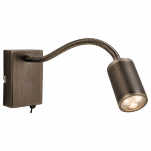 Firstlight Orion LED Flexi Wall Light Bronze
