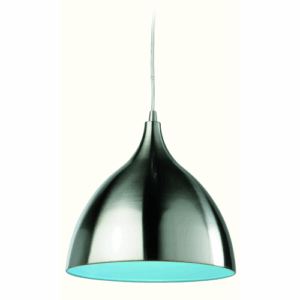 Firstlight Café Pendant Brushed Steel