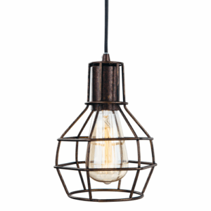 Firstlight Clipper Pendant Rustic Brown