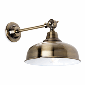 Firstlight Preston Wall Light Antique Brass