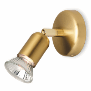 Firstlight Runner Single Spot Brushed Brass