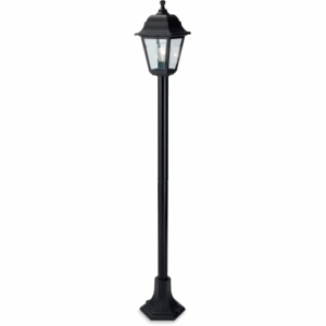 Firstlight Oslo Resin Lantern Post Black