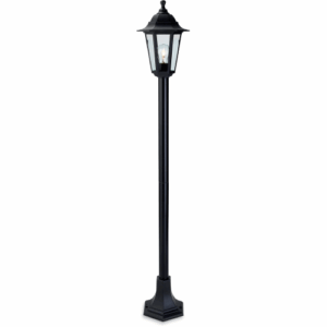 Firstlight Malmo Resin Lantern Post Black