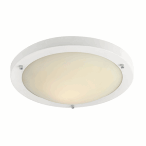 Firstlight Rondo LED Flush Ceiling Fitting / Wall Light Matt White