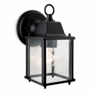 Firstlight Coach Lantern Wall Light Black