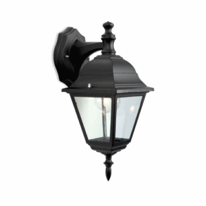 Firstlight 4 Panel Lantern Downlight Black