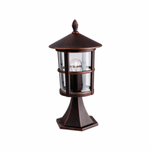 Firstlight Stratford Lantern Pillar Bronze