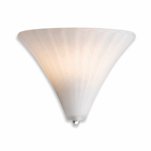 Firstlight Dawn Glass Wall Light Opal Glass