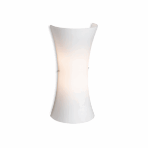 Firstlight Forum Glass Wall Light Opal Glass