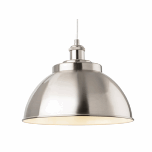 Firstlight Genoa Pendant Brushed Steel
