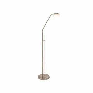 Firstlight Madrid LED Floor Lamp Antique Brass
